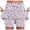 White-01, variant on Womens Dresses Summer Patriotic Printed Mini Skirt Daily All Match Soft Breathable Elastic Pocket Sports Bottom