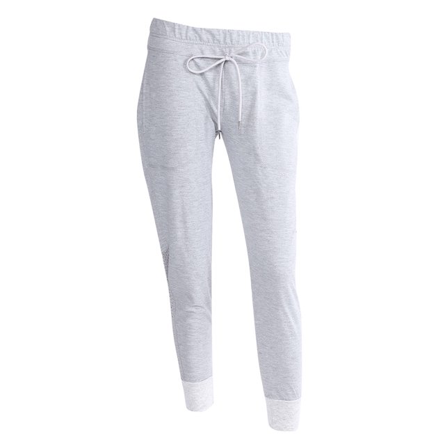 Deportes entrenamiento gimnasio Fitness pantalones para correr ropa atlética de yoga (gris M)