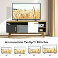 thumbnail image 6 of Gymax TV Stand for TVs up to 65'' Entertainment Center Console w/ Adjustable Shelf, 6 of 10