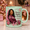 Black, variant on Accent Mug Merry Mighty and Strong Personalized Coffee Cup for Christmas Support Gift