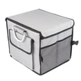 thumbnail image 1 of Organizador plegable de maletero de coche con 2 compartimentos, resistente y duradero para SUV con Gris, 1 of 3