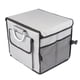 thumbnail image 1 of Organizador de maletero de coche plegable, resistente y duradero, para SUV, con funda Gris, 1 of 3