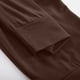 thumbnail image 5 of ICHUANYI Clearance Women Workout Out Leggings Stretch Waist Button Pocket Yoga Gym Loose Pants(Brown, XS) ICHUANYI WER2023080705548, 5 of 7