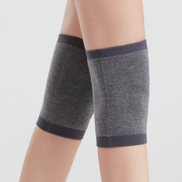 Rodilleras de verano delgadas para hombres y mujeres habitación con aire acondicionado viejas piernas frías rodilleras cortas elásticas al aire libre baloncesto fútbol deportes rodilleras gris medio L ShuxiuWang 9024735010012
