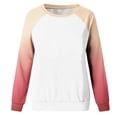 thumbnail image 3 of Vedolay Tops Womenâs Basic Solid Oversized Long Pullover Hoodie Sweatshirt,Hot Pink L, 3 of 5