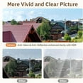 thumbnail image 5 of Crystal-Clear 2k Security Camera Color Night Vision, 24/7 Recording & Smart Alerts, Two-Way Audio Respond in Real Time, Easy Install, 2.4g WiFi Hd Camera, 360° Panoramic, for Yard, Garden, Farm (2pc), 5 of 7