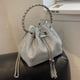 thumbnail image 5 of Bolso de noche para mujer, bolso de mano con cadena de diseñador de cartera con diamantes de imitación brillantes, bolso de mano para fiesta, graduación, boda JM, 5 of 7
