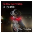 thumbnail image 2 of Collar para perro con luz LED, tracción, USB, recargable, resistente al agua, 2 of 6