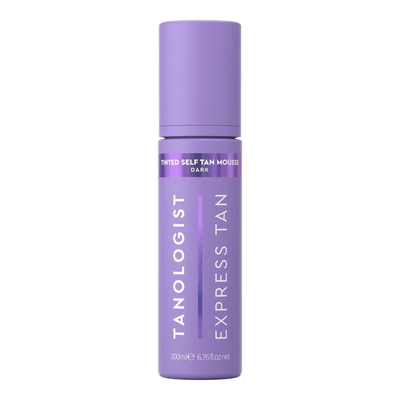 Mousse autobronceadora Tanologist Dark, vegana, 200 ml, sin rayas