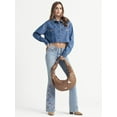 thumbnail image 6 of Jessica Simpson Women's Cropped Denim Western Shirt, Sizes XS-XL, 6 of 6