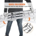 thumbnail image 3 of Aluminum Ramp 1500 LBS Foldable Loading Ramps for Pickup Trucks Bed 2 PCS, 3 of 12