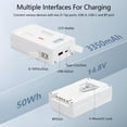 thumbnail image 2 of Batería VILTROX BP-V50 50 Wh 14,8 V PD 45 W USB-C OLED, 2 of 7