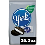 York Dark Chocolate Peppermint Patties Candy, Party Pack 35.2 oz
