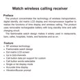 thumbnail image 3 of Calling 10 in 1 Wireless Calling System Call Bell Water Proof Pager System for Restaurant Hotel Cafe, 3 of 7