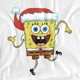 thumbnail image 2 of Spongebob Squarepants Christmas Santa Hat Unisex Adult T Shirt, 2 of 7