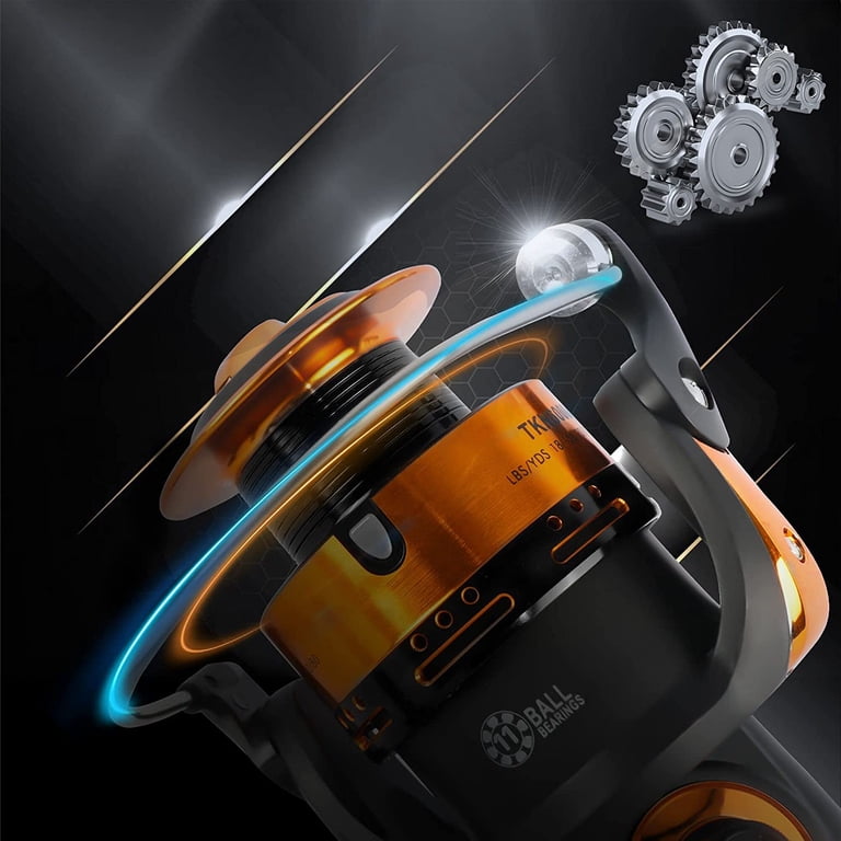 BNTTEAM 11BB Front and Rear Brake System One Way Clutch Size 3000-6000 Full Metal Spindle Spinning P66 Fishing Reel Carp Fishing Wheel Spinning Reel BNTTEAM 11BB Front and Rear Brake System One Way Clutch Size 3000-6000 Full Metal Spindle Spinning P66 Fishing Reel Carp Fishing Wheel Spinning Reel