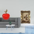 thumbnail image 2 of Estatua,Escultura de fruta artificial,estatua y artesanía,Marco de fotos,Marco de fotos ornamentado Marco barroco antiguo,Marco de fotos de pared para decoración del hogar, 2 of 8