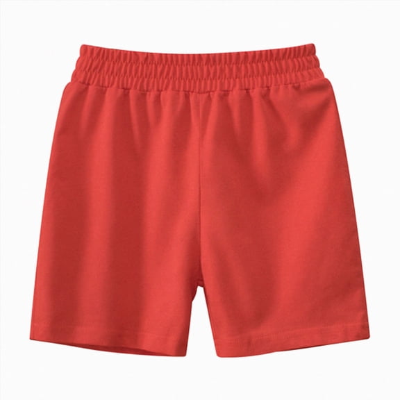 KPOPLK Boys Athletic Shorts 2T 3T 4T 5T 6T Toddler Boy Shorts Mesh Basketball Soccer Quick Dry Gym Clothes for Kids Size 3-4 Years,Red