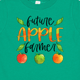 thumbnail image 4 of Inktastic Future Apple Farmer- Apples and Leaves Boys or Girls Baby T-Shirt, 4 of 5