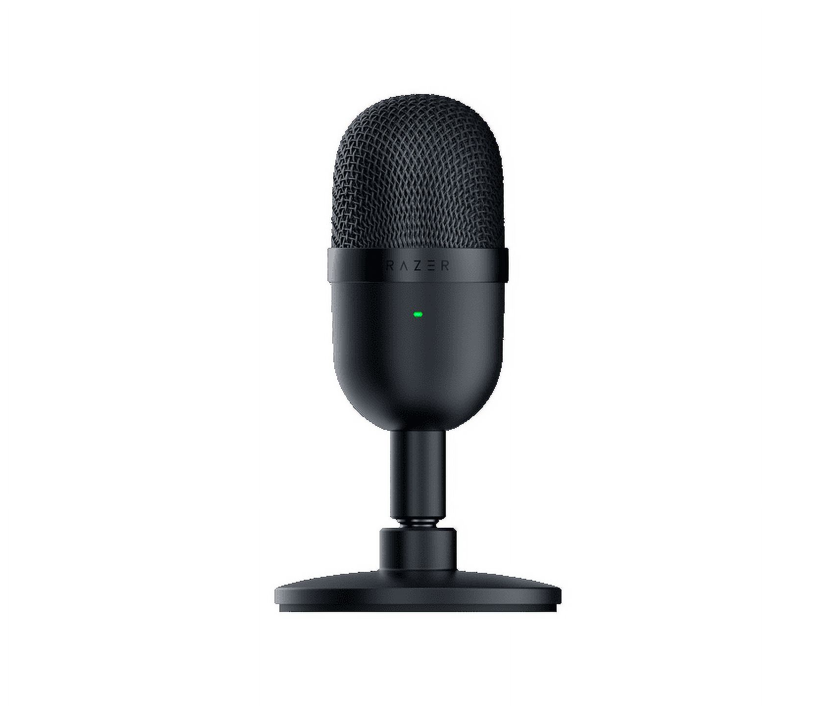 Razer Seiren Mini USB Ultra Compact Condenser Microphone for Streaming and Gaming on PC, Black - image 2 of 3