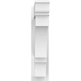 thumbnail image 2 of 7"W X 30"D X 30"H Balboa Architectural Grade PVC Outlooker with Traditional Ends, 2 of 8