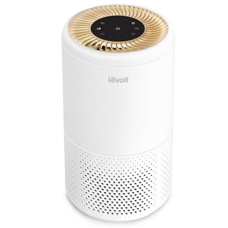Levoit True HEPA Air Purifier Vista 200 for Bedroom  Offices  for Allergies and Asthma  Mold  Dust  Smoke  Odors  with Night Light & Timer