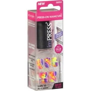 Broadway Nails imPRESS Press-On Manicure Nail Covers, Irresistible, 24 count