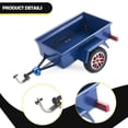 thumbnail image 6 of LeeQinersw 1/24 1/30 RC Crawler Trailer Sturdy Easy Installation for SCX30 Toy Vehicles Blue, 6 of 9