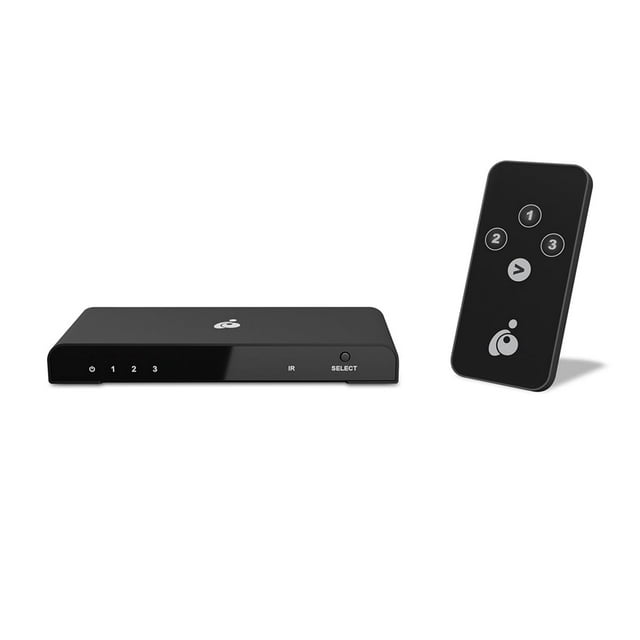Conmutador HDMI IOGEAR de 3 puertos True 4K UltraHD HDMI 2.0 HDCP 2