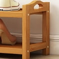 thumbnail image 2 of Shoe Multi Layer Shoe Rack Thicken Bamboo Large Capacity Durable Shoe Storage Rack for Bedroom Dormitory, 2 of 5