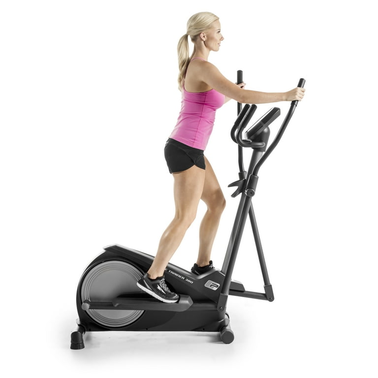 ProForm Stride Trainer 380 Rear Drive Elliptical with 14 Stride Compatible with iFit Personal Training at Home