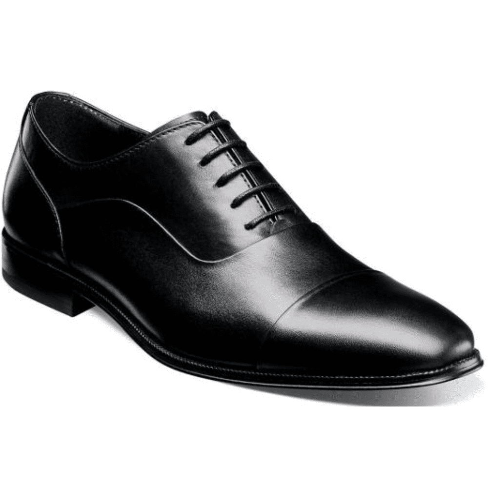 Florsheim - Florsheim Jetson Cap Toe Oxford Men's Shoes Black Leather ...