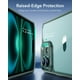 thumbnail image 4 of Funda de teléfono ESR Air Armor Series para iPhone 16, verde transparente, 4 of 7