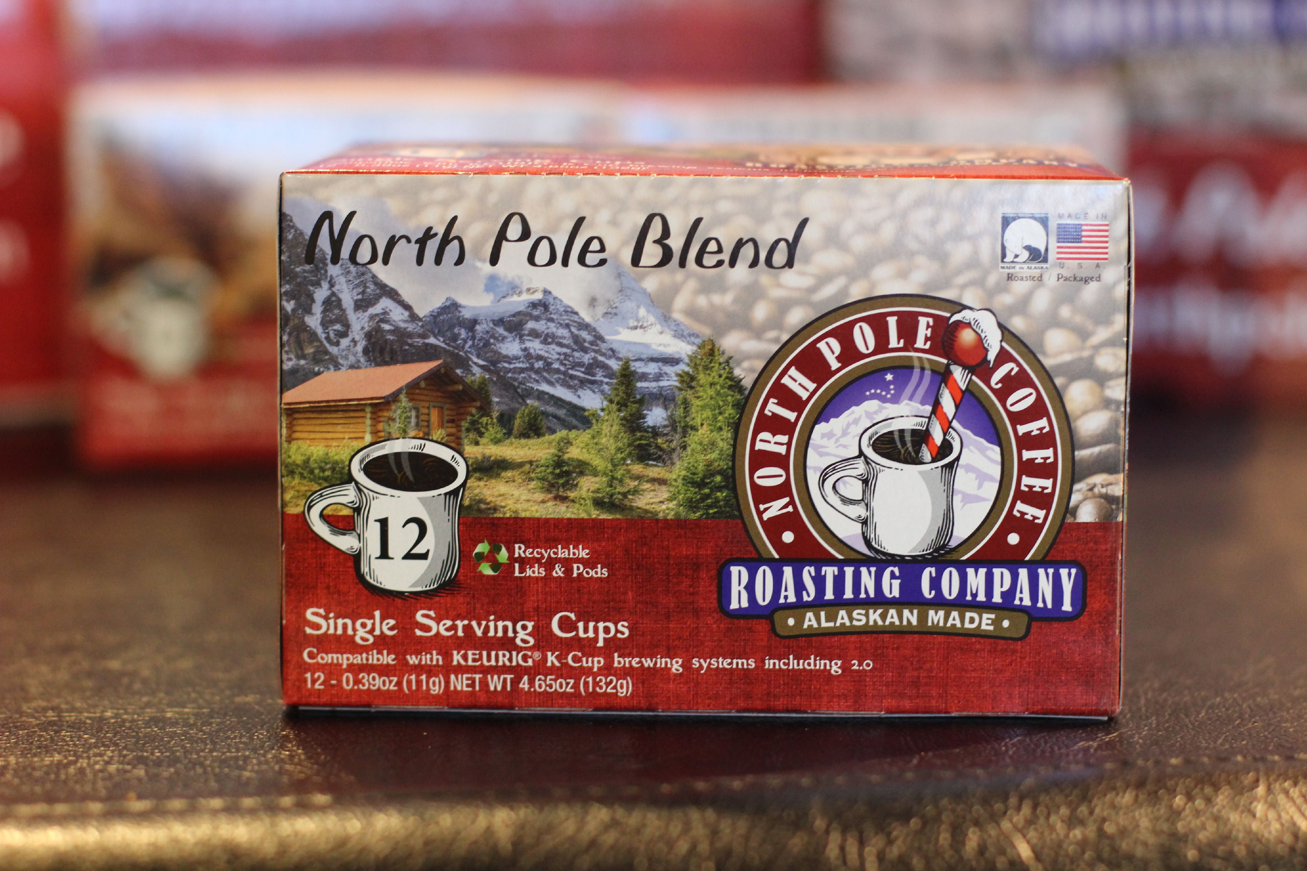 North Pole Coffee North Pole Blend, Medium Roast, Single Serve Cups