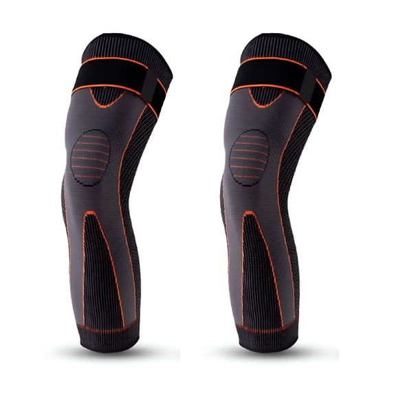 TELOLY Full Leg Sleeves Long Compression Leg Sleeve Knee Sleeves Protect Leg