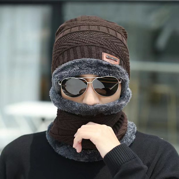Gorro de invierno nuevo para hombre, gorro de lana gruesa con forro polar, cálido gorro de algodón para invierno, gorro tejido para otoño e invierno para mujeres jóvenes, venta al por mayor
