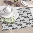thumbnail image 6 of Dish Drying Mat, Gray Tractor Highly Absorbent Drying Matt Kitchen Counter, Dish Mat Drying Pad Dishes Drainer Mats for Kitchen Counter or Sink, 16 x 18 inch, 6 of 6
