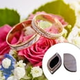 thumbnail image 3 of Amaiiu Wood Rings Box Multipurpose Boxes Convenient Special Design Delicate Personalized Holder Wedding Ceremony Jewelry Display 4, 3 of 6
