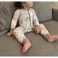 thumbnail image 4 of ATAIKU 3-24M Newborn Baby Zipper Footless Pajamas Bamboo Long Sleeve Footed Sleepers Sleep 'N Play for Infant Toddler Girls - Rabbit, 4 of 7