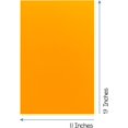 thumbnail image 2 of YANTONG Light Orange Colored Paper - 24 lb, 89 GSM, Acid-Free, Fade-Resistant, 11x17-Inch Ledger Size Color Copy Paper, 90 Sheets, 2 of 5