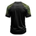 thumbnail image 6 of KLHDSF Mens Fashion Crewneck Short Sleeve T-Shirt Casual Polyester Halloween Grim Reaper Print Top Army Green L, 6 of 6