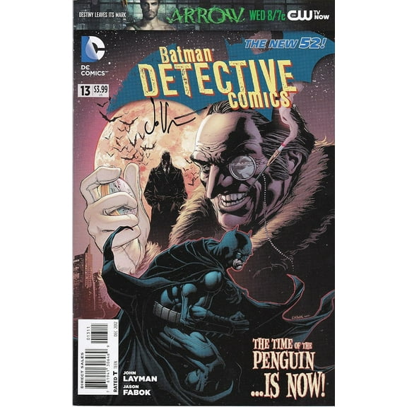 Batman Detective #13 Signed John Layman the New 52