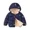 Dark Blue Printing, variant on XBASW Toddler Kids Boys Girls Fleece Lined Winter Coat Baby Fleece Hooded down Jacket for 2-6T