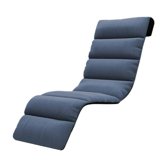 Vsenkes Cushion recliner Chair Cushion for Indoor Office Patio Blue