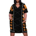 thumbnail image 1 of Disfraz de seis naranjas Alt vestido de bolsillo suelto para mujer ropa larga con velo ropa estética, 1 of 6
