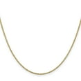 thumbnail image 2 of Auriga Fine Jewelry 14K Yellow Gold 1.1 mm Box Chain Necklace for Women 26", 2 of 7