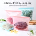 thumbnail image 4 of Bolsa de alimentos Bolsas de alimentos de silicona a prueba de fugas multifuncionales Vacío fresco de silicona yeacher  Bolsa de frescura, 4 of 7