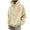 Beige, variant on ZCFZJW Mens Hoodie Outwear Tops Lightweight Casual Printed Long Sleeve Drawstring Hooded Pullover Sweatshirts Trendy Soft Cotton Warm Fall Shirts with Pockets Beige M