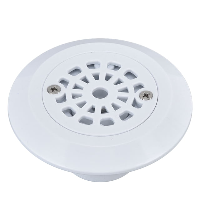 Pool Main Drain, Plastic Floor Drain Anticlogging 4.01x2.13in For Swimming Pools Hot Springs Spas