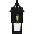 thumbnail image 2 of BLV8406MBK-Quoizel Lighting-Boulevard - 1 Light Outdoor Wall Lantern-13 Inches Tall and 5.75 Inches Wide, 2 of 2